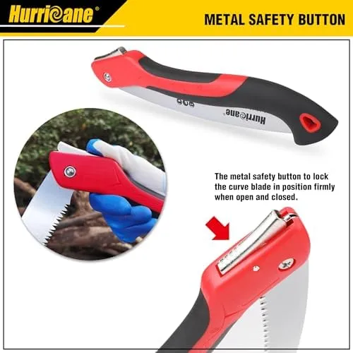 adamsbargainshop 10 Inch Folding Hand Saw