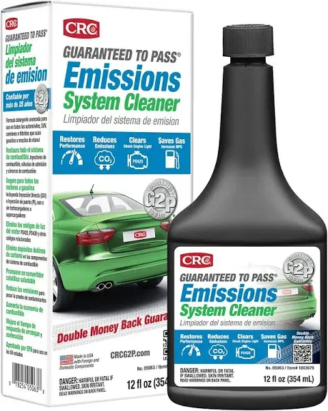 CRC Guaranteed to Pass Emissions Test Formula