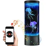  Jellyfish Night Light Lamp with Bluetooth Speaker White Noise Large Size 