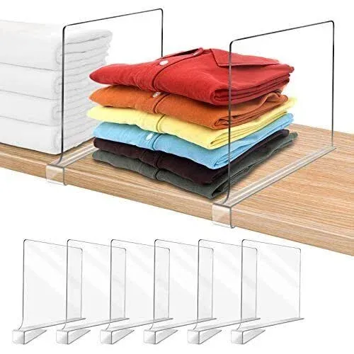 OMGelic Acrylic Shelf Dividers