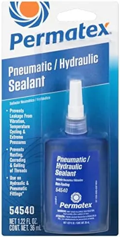 Permatex Thread Locker 54540; Pneumatic/Hydr<wbr/>aulic Sealant 1.22oz. High Pressure