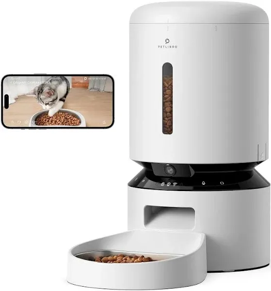 PETLIBRO Automatic Cat Feeder with Camera 1080P HD Video with Night Vision