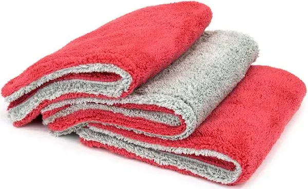 Royal Plush Double Pile Microfiber Detailing Towel | 16"x16" 3 pack