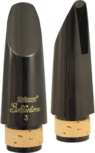 Selmer 77113 Goldentone Bb Clarinet Mouthpiece