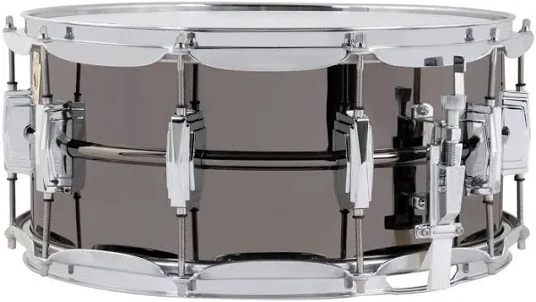 Ludwig LB417 Black Beauty 6.5x14" Brass Snare Drum | Reverb