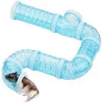 Tfwadmx Dwarf Hamster Tube Toy DIY Assorted Toy Playground Tunnel Excercise for Mouse Hamster or Other Small Animals