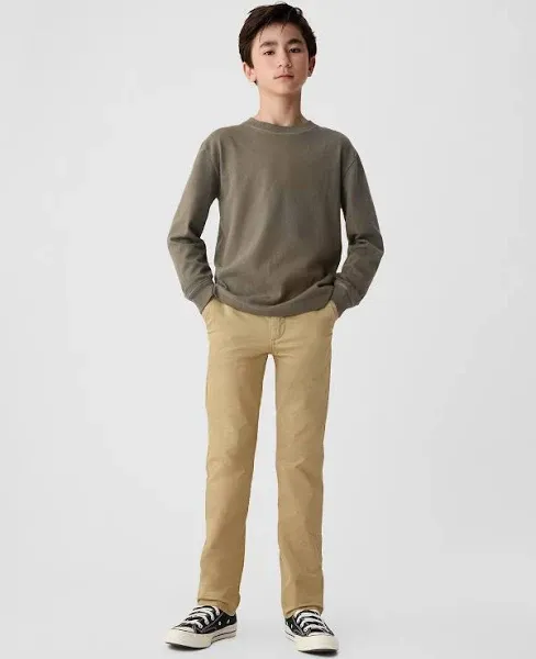 NWOT Gap Kids Uniform Lived-In Khakis Size 5