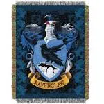 Harry Potter Ravenclaw Crest Woven Tapestry Throw