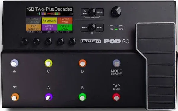 Line 6 Pod Go Wireless Guitar Multi-Effects Processor