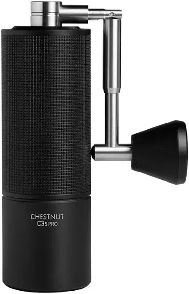 Chestnut C3S PRO Manual Coffee Grinder, Stainless Steel S2C Conical Burr Coff...