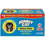 JONNY CAT Heavy Duty Litter Box Liners Jumbo 15 Count C00150