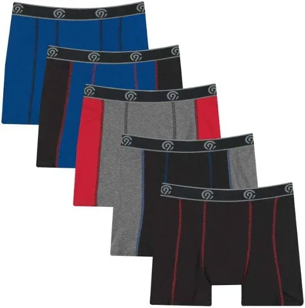 Boys C9 Champion  5pk Boxer Briefs - Size SM 6-8 - Athletic Vent Duo Dry