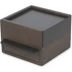 Stylish Mini Stowit Jewelry Box with Hidden Compartments and Display Top