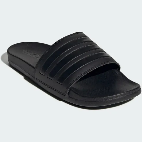 Adidas Men's Adilette Comfort Slides, Black