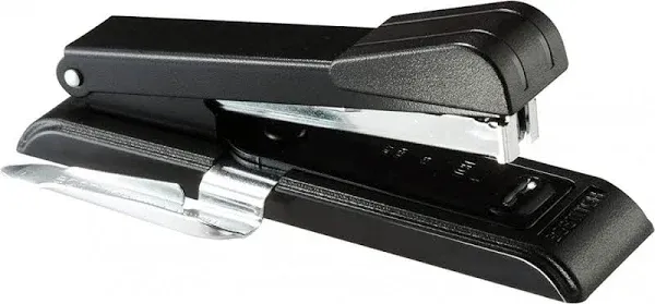 Bostitch Office B8 PowerCrown Travel & Desktop Stapler, 30 Sheet Capacity, Durable Metal, Black.