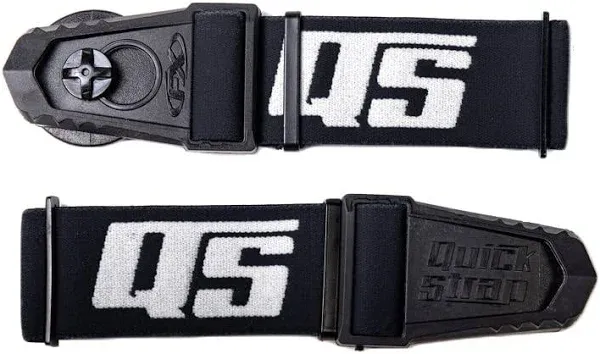 Roko Sports (QS-40) Goggle Quick Strap (Black/Grey/White)