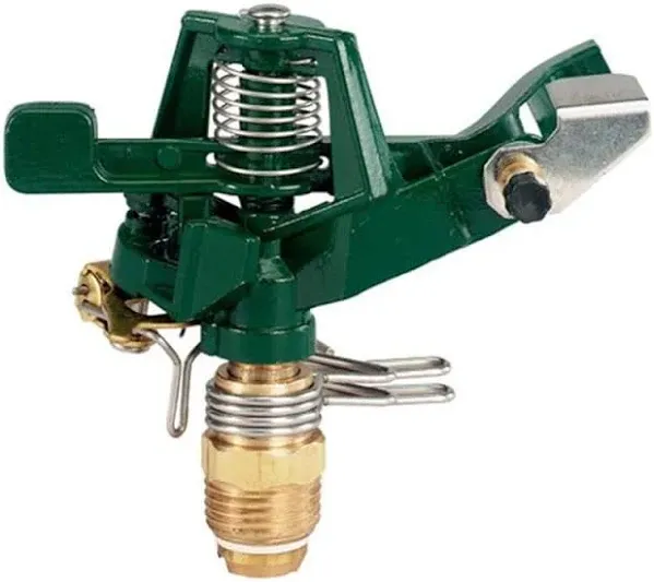 Orbit 1/2&#034; Adjustable Zinc Impact Sprinkler Lawn Irrigation Sprinklers # 55015