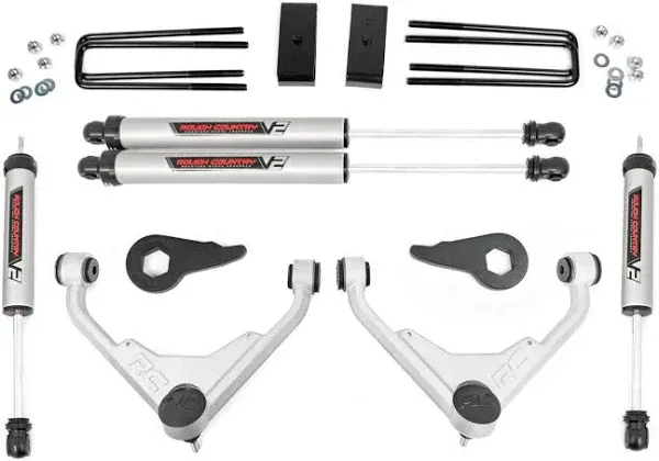 Rough Country 3&#034; V2 Lift Kit for 2001-2010 Chevy/GMC 2500HD | FT Codes - 859670