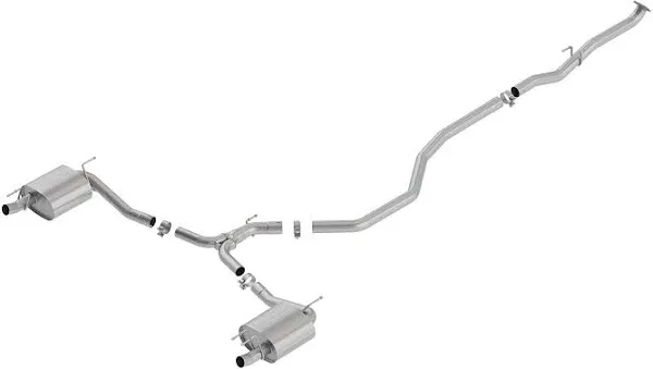 Borla CatBack Exhaust System S-Type Fits 8-22 Honda Accord Sport 1.5L / 2.0L