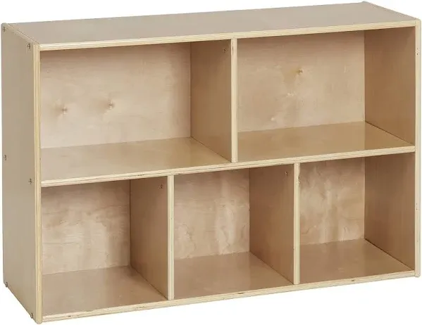 ECR4Kids Streamline 5-Compartment Storage Cabinet