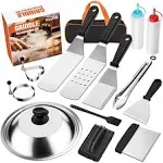 14PCS Griddle Accessories Kit, Flat Top Grill Accessories Set for Blackstone and