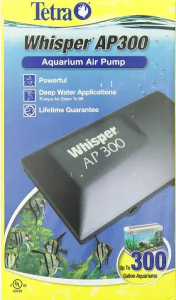 Tetra Whisper Deep Water Aquarium Air Pump