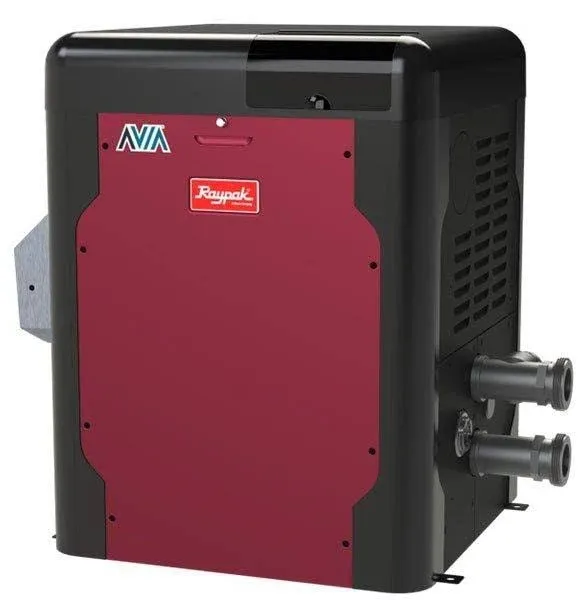 Ruud Raypak AVIA P-D404A-EN-C Natural Gas Low NOx Pool and Spa Heater 399K BTU