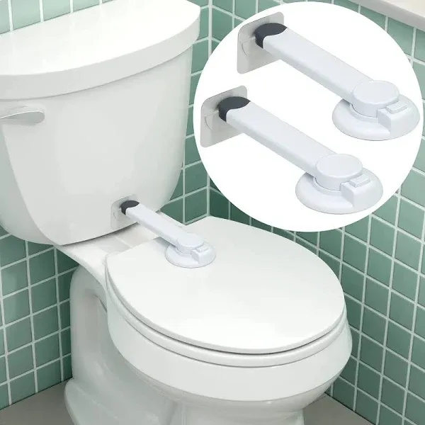 Toilet Locks Baby Proof (2-Pack) Easy Installation| Baby Proofing| Baby Safet...