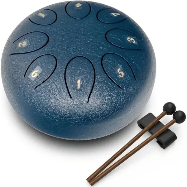 Portable Steel Percussion Drum - Music Enlightenment Anywhere, Anytime