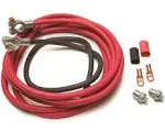 Painless Wiring 40100 Battery Cable Kit, Black/Red