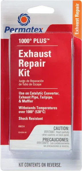 Permatex 80334 1000 Degree Plus Exhaust Repair Kit