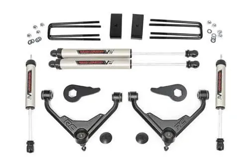 Rough Country 3&#034; Suspension Lift Kit, 01-10 Silverado/Sier<wbr/>ra HD; 859670