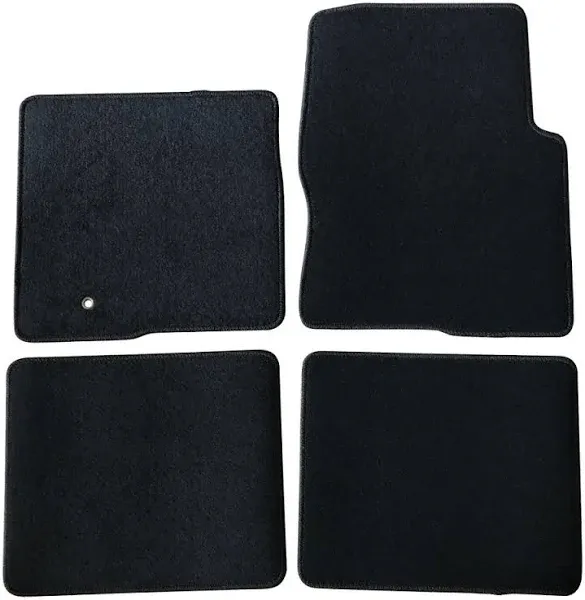 2009-2010 FORD F150 SUPERCAB REAR CREW FLOOR MATS CARPET COVERS PAIR OF 2 OEM