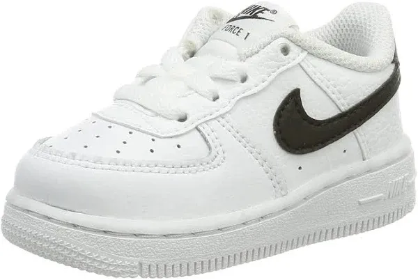 NIKE Force 1 Boys CZ1691-100 (White/Black), Size 2