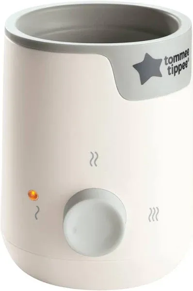 Tommee Tippee Easiwarm Bottle Warmer, Warms Baby Feeds to Body Temperature in Minutes, Automatic Timer, One-Dial Operation, White