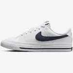 Nike Boys Court Legacy White Tennis Shoes Size 7 (7713636)