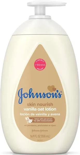 Johnson's Baby Body Lotion with Vanilla & Oat Extract