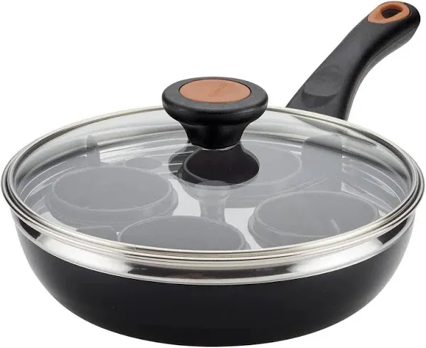 Farberware Glide Ceramic Nonstick Covered Egg Poacher