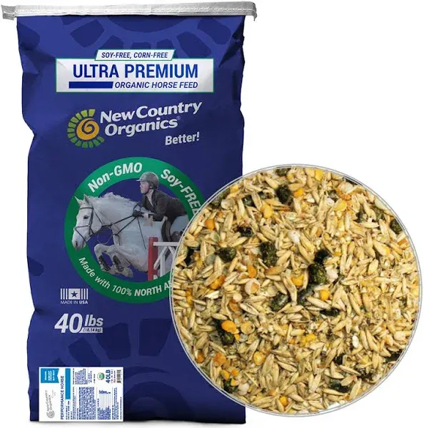 New Country Organics Performance Horse Feed 40 lbs