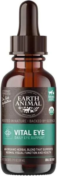 Earth Animal Vital Eye Dog & Cat Supplement