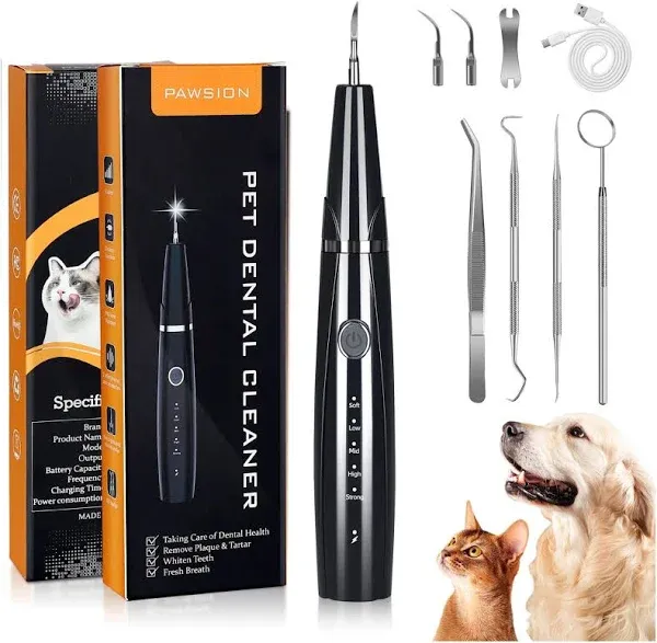 PAWSION Ultrasonic Dog Plaque and Tartar Remover