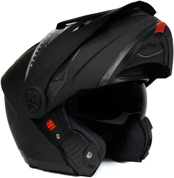 Milwaukee Helmets 'Ominous' Dual Sport Advanced Motorcycle Modular Helmet