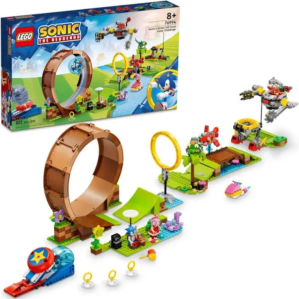 LEGO Sonic's Green Hill Zone Loop Challenge