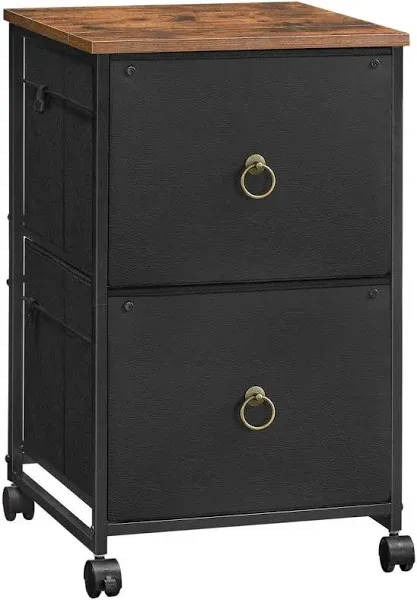 HOOBRO 2 Drawer Mobile File Cabinet