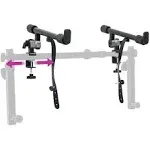 Liquid Stands 2 Tier Keyboard Stand Attachment - Arms Only - Adjustable Electric ...