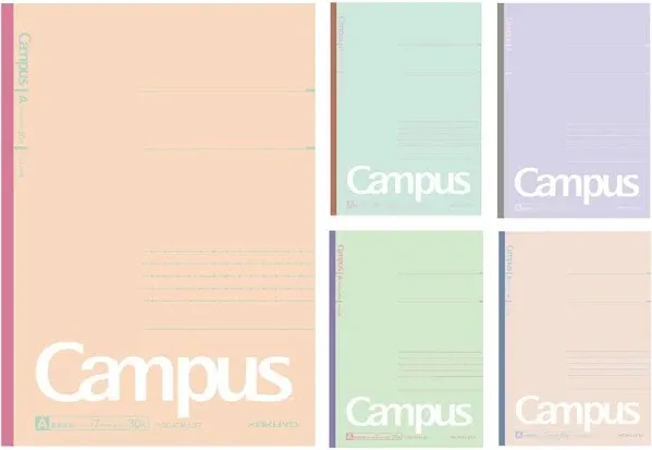 Kokuyo Campus Notebook Semi B5 Dotted 7mm Ruled Limited Edition