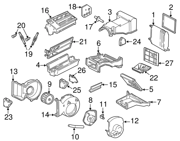 New Genuine GMC (S)Core 89019173 / 89019173 OEM