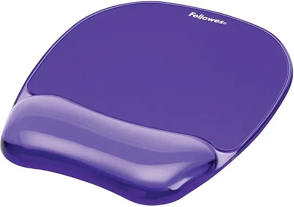 Fellowes 91441 Mousepad W/Wrist Support,Purple