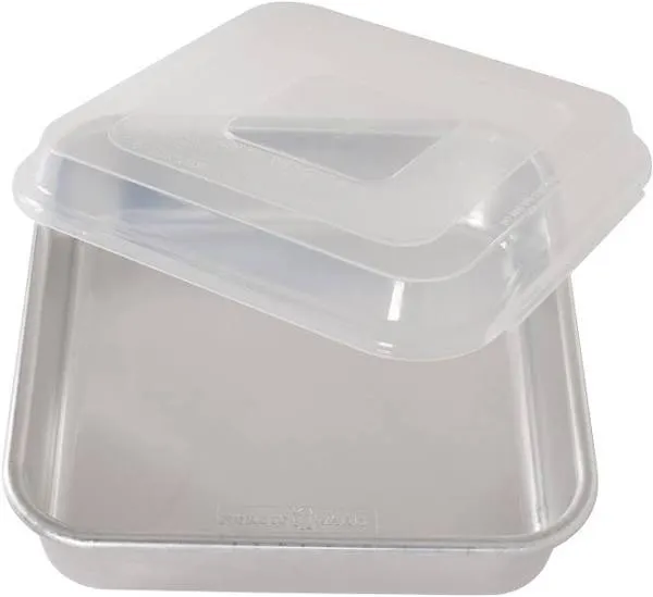 Nordic Ware Commercial Square Cake Pan with Lid