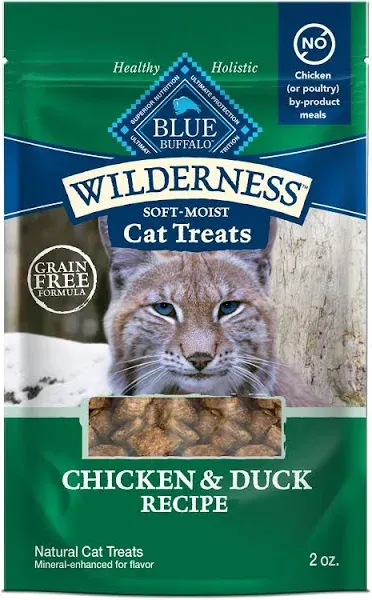 Blue Buffalo Wilderness Grain-Free Chicken & Duck Cat Treats